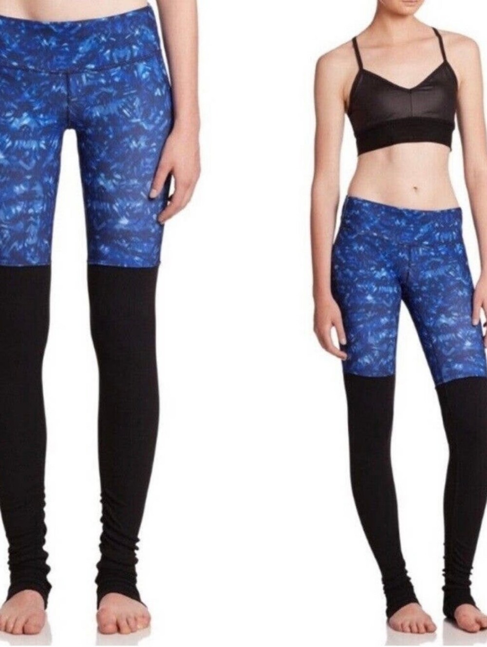 ALO Yoga Goddess Ribbed Leggings In Electric